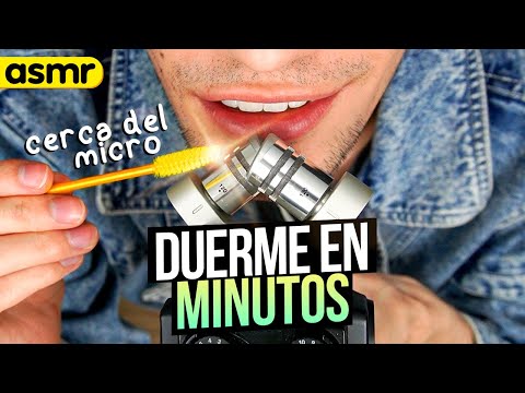 ASMR CERCA DEL MICROFONO *asmr mouth sounds | ASMR español | mol