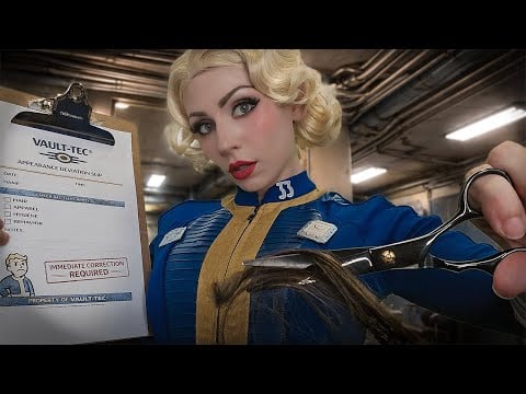 Vault-Approved Hair Adjustment | Fallout ASMR