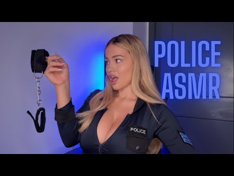 ASMR...Handcuffed In The Interrogation Room 🚨 | Halloween ASMR | Police Role Play