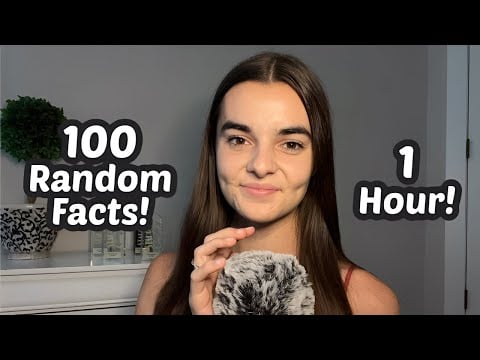 ASMR 1 Hour of Whispering Random Facts You Didn't Know