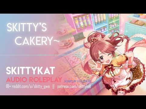 ASMR || Welcome to Skitty's Cakery! [head scratchies] [crinkles] [kisses] [overly bubbly affection]