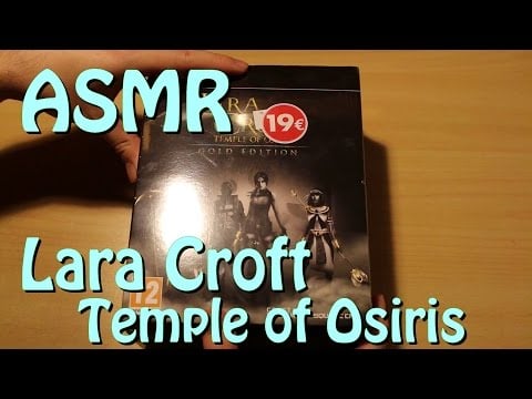 UNBOXING de Lara Croft et le temple d'OSIRIS Gold Edition [ ASMR ]
