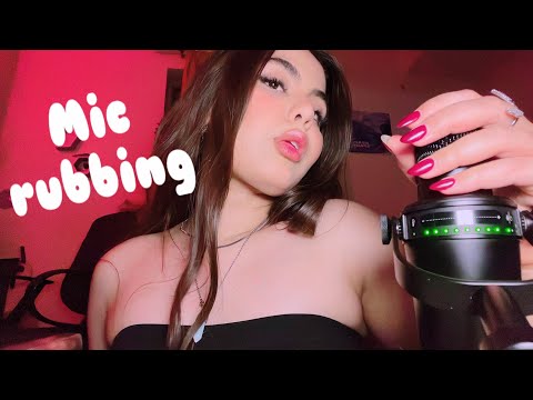 normal-ish asmr || mic scratching, mic rubbing, “you need to go to bed”