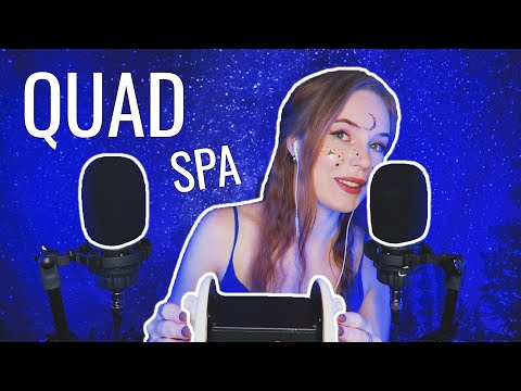 4 Mics = 4x HEAVEN FOR EARS 💥 100% SENSITIVITY 💥 Sugar Scrub, Ear Massage & Deep Whispring ASMR