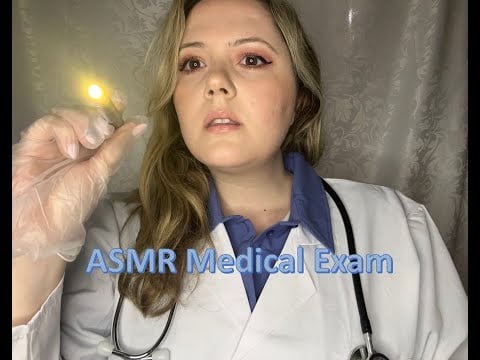 ASMR Medical Exam (Ear Cleaning, Vision & Hearing Test)