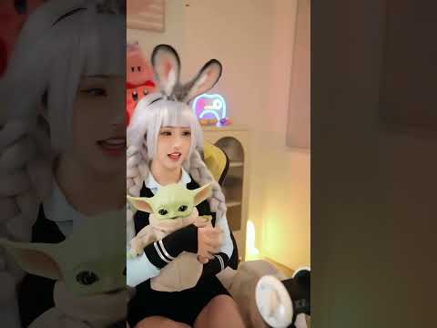 Grogu help Streaming！！ #gamergirl #easter #grogu #anime #zootopia #judyhopps