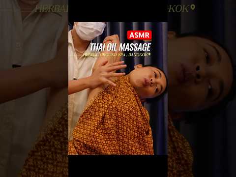 [ASMR] Thai Oil Massage is SUPER RELAXING! It's a Real Stress Killer😍 #thaispa