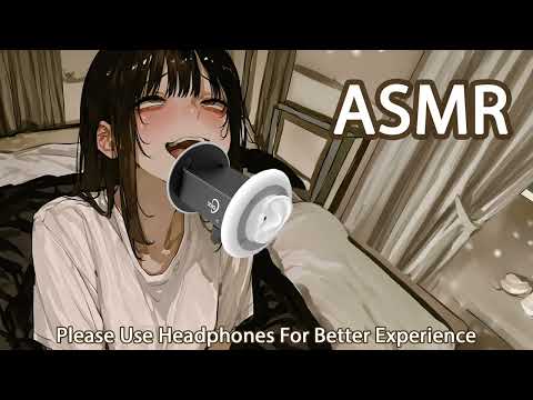 ASMR No Talking Passionate Ear Licking 3Dio ☁️ (ear eating, ear licking, ear massage)