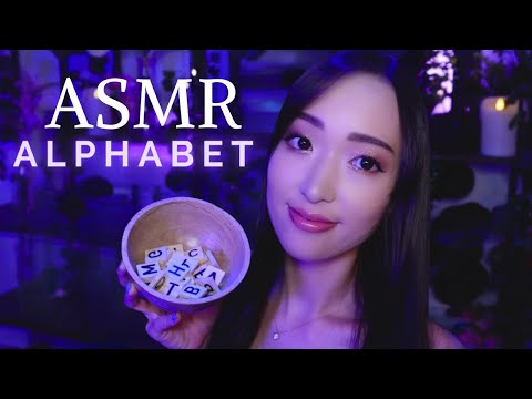 ASMR Alphabet | 1 lettre 1 trigger