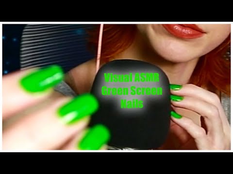 Green Screen ASMR - Visual Moving Triggers