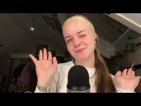 ASMR | Fast and Aggressive Mouth Sounds and Rambling !!!