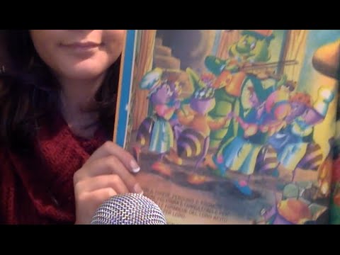 ASMR Lettura La Cicala e la Formica (Una Storia)