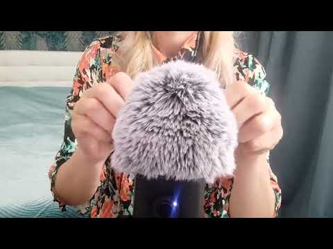 ASMR Pure Tingles: sponge & Fluffy Mic ASMR (No Talking)