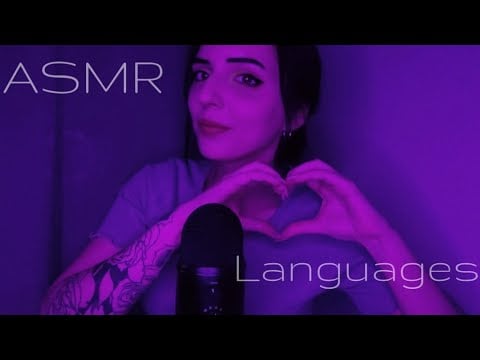 ASMR "I Love You" in 11 different languages~