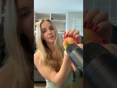 ASMR ~ This or That? FRUIT EDITION 🍎🍋 #asmr #tappingasmr #scratching #relax