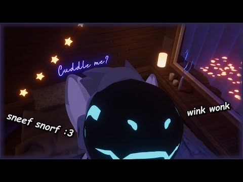 [Furry ASMR] smol curious proot sniffs your ears~