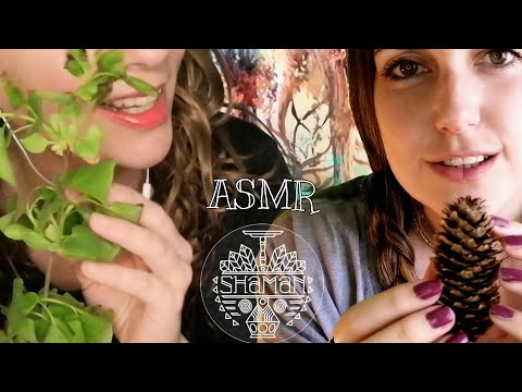 ASMR deutsch 🌿Schamanen heilen dich 🌿 RP mit ASMR Bublies INAUDIBLE whispers | personal attention