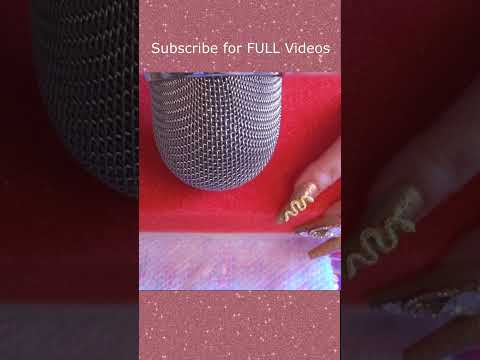 ASMR Sponge Scratching with Mic ❤️ Crunchy Sounds #asmr  #shorts