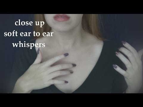 ASMR Positive Breathy Ear Whispers