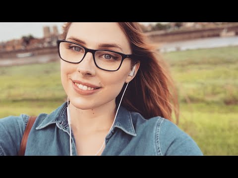 🍃 Binaural ASMR - A Riverside Walk in England