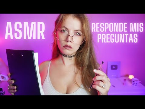 ASMR LAS PREGUNTAS MÁS RARAS PARA DORMIR RÁPIDO