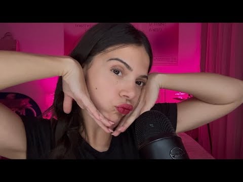 ASMR MELHORES GATILHOS (cantando, toques na tela, frequência) 