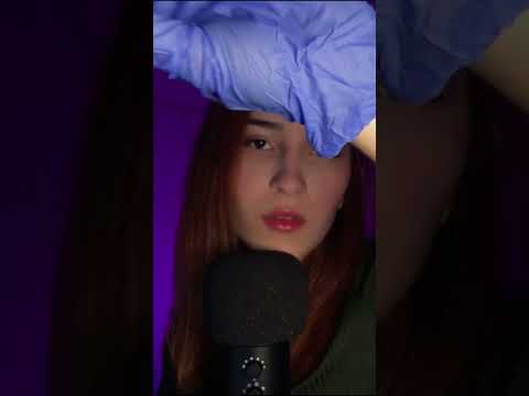 EXAMINANDO seu COURO CABELUDO em 1 MIN |  #asmr #asmrsounds