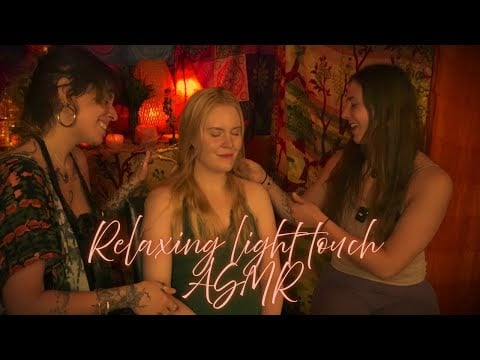 Soft spoken relaxing ASMR w.  @asmr_beauty  &  @Jazzmutchholisticsasmr  Real person healing touch