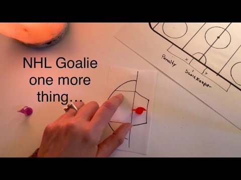 NHL Hockey Note About the Goalie - No Frills ASMR Soft Spoken
