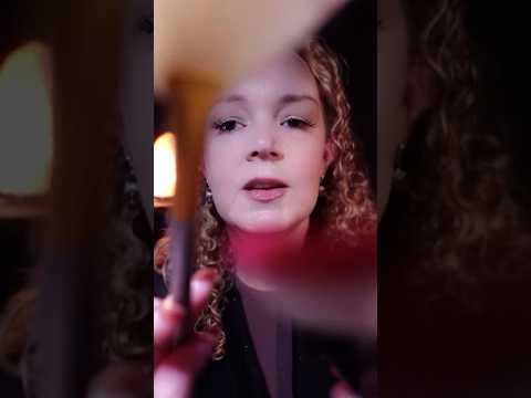 ASMR Face Brushing for Instant Mind Melting Tingles #shorts #tingles