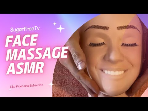#ASMR FACE MASSAGE For GLOWING SKIN
