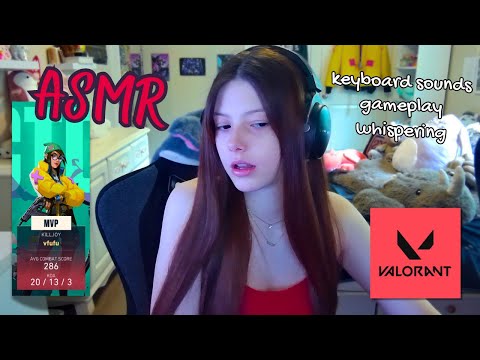 ASMR | VALORANT gameplay with whispering🌻💛 (pt 2)