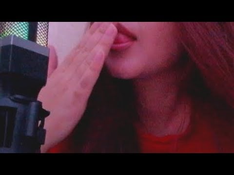 Asmr spit painting makeup mouth sounds