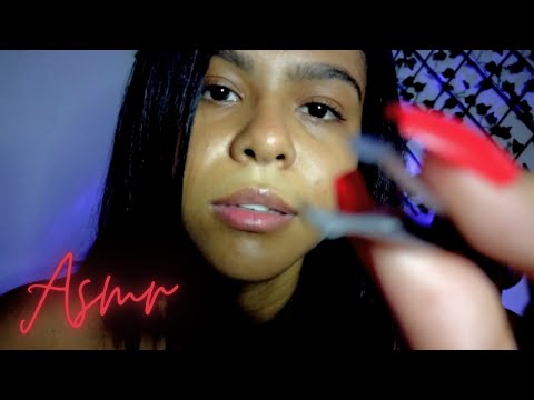 ASMR AMIGA TIRANDO SUA SOBRANCELHA