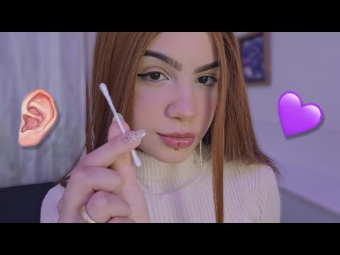 ASMR CASEIRINHO - Limpeza dos seus ouvidos 👂