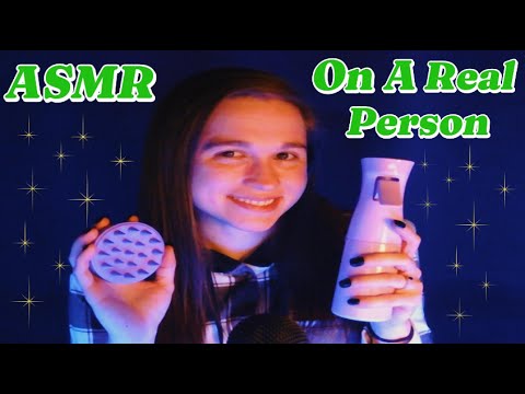 ASMR On A Real Person - ASMR On My Husband
