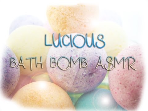 Lucious Bath Bomb Sounds ｡◕‿◕｡ *Binaural ASMR for Sleepy Time*