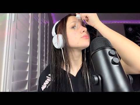 asmr skincare + chit chat + update