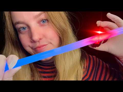 ASMR | Light Therapy for Sleep💤🔦 Sleep Clinic [Light Triggers, Dark Room, Soft Spoken]