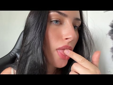 ASMR Spit Painting Your Face with Real Spit | No Talking, Wet Sounds, Visual Triggers