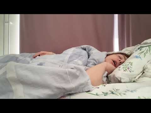 ASMR SLEEPING SNORING GIRL