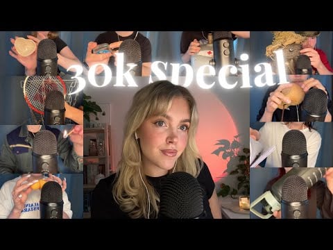 my 11 friends try ASMR (summer cottage core) | 30k special