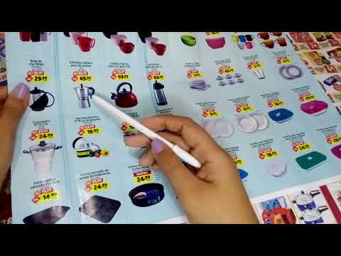 ASMR VOZ SUAVE E RELAXANTE LENDO OS PREÇOS DOS CATÁLOGOS PARA VOCÊ *totalmente caseirinho