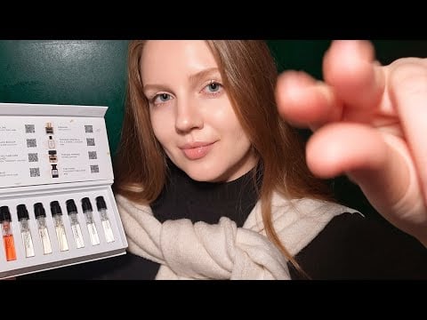 АСМР Щипковый Массаж Лица и Шеи. Выбираем Парфюм из Randewoo • ASMR Pinch Massage. Perfume Selection
