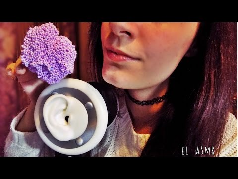 ♡ASMR español♡ Hermoso sonido de FOAM! ♥ Super Cosquillitas!!♥ binaural *3Dio*