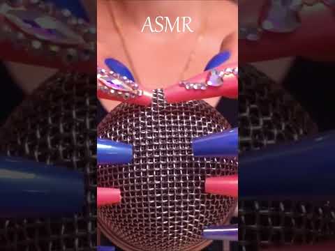 ASMR Mic Scratching with No Cover & Mic Brushing 🎧 #asmr #asmrsleep #notalkingasmr #shorts