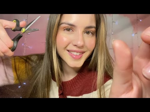 ASMR en Español - Corte de Cabello y Cejas para Hombres.. MUY RELAJANTE!!