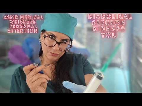 ASMR EVIL NURSE KIDNAPS YOU  #medicalasmr  #sleepaid #roleplay #asmrtingles #kidnapping #shortfilm