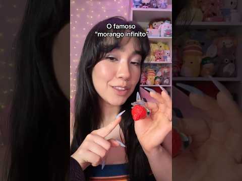 O morango que nunca acaba #asmr