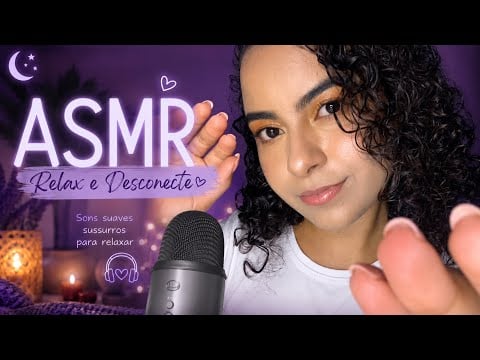 ASMR/ CUIDANDO DE VOCÊ PARA QUE TENHA UM SONO RELAXANTE 😴